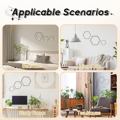 ÉTAGÈRES MURALES HEXAGONALES – STYLE ET ORGANISATION