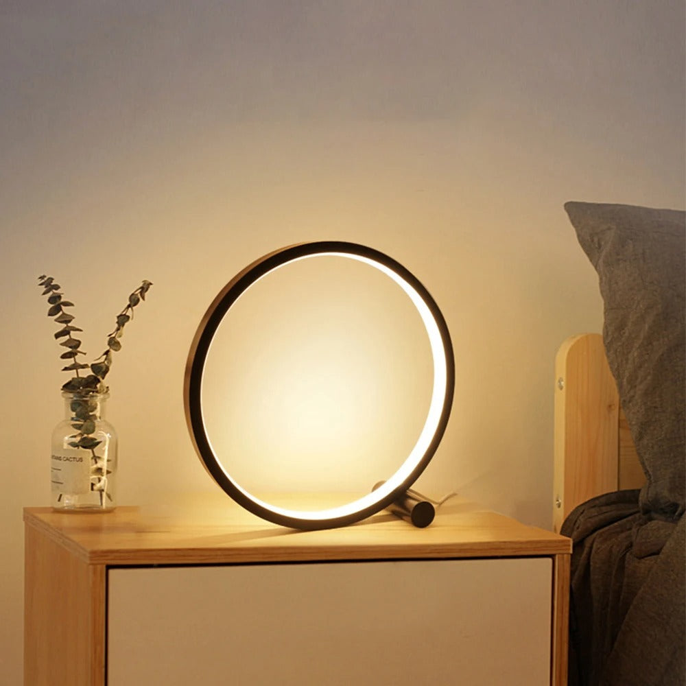 Lampe Halo Minimaliste Perspective
