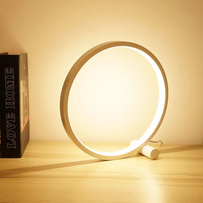 Lampe Halo Minimaliste Perspective
